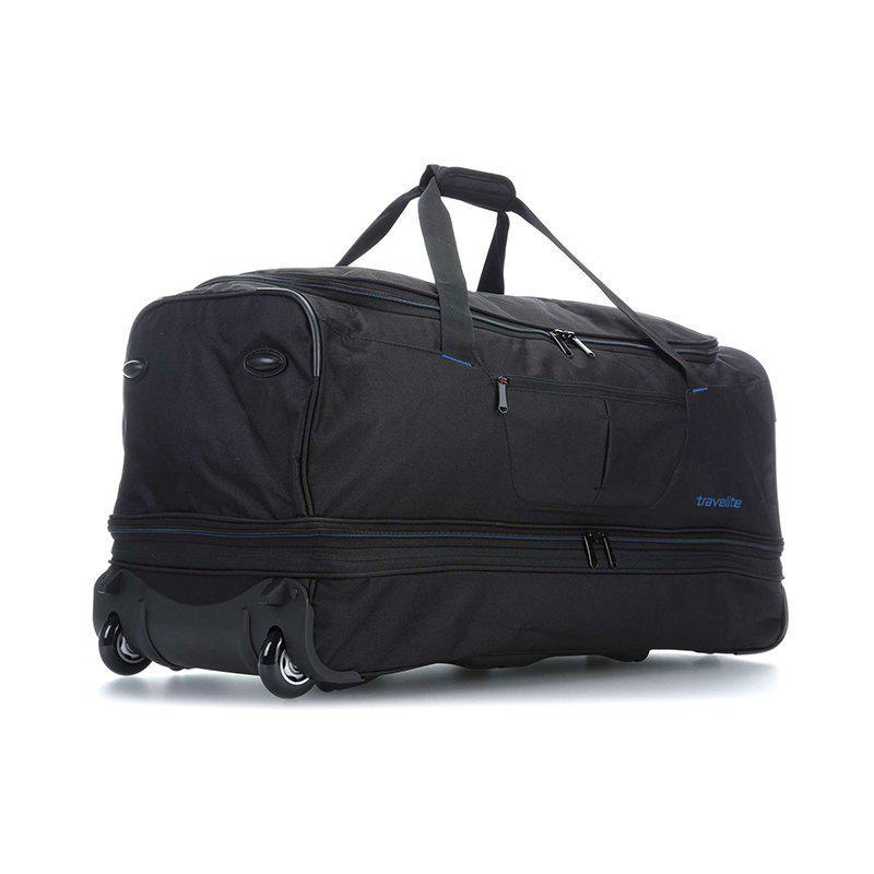 Сумка дорожная на 2 колесах Travelite Basics L 98/119 л Black (TL096276-01) - фото 5