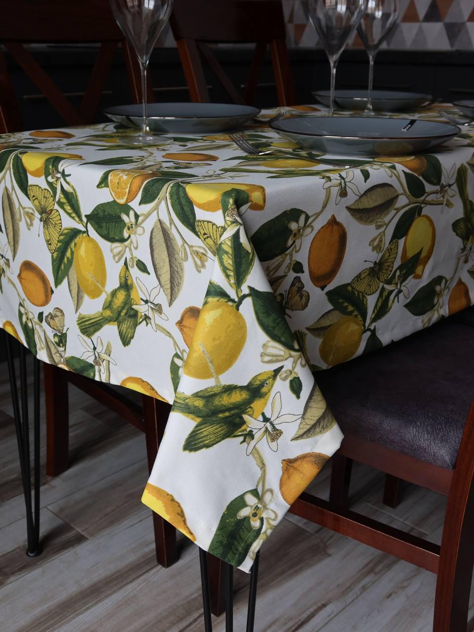 Скатерть водоотталкивающая тефлоновая прямоугольная 220x170 см (30051-p3) Скатерть водоотталкивающая тефлоновая прямоугольная 220x170 см (30051-p3)