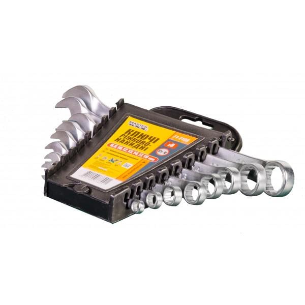 Набір ключів ріжково-накидних MasterTool 8 шт.