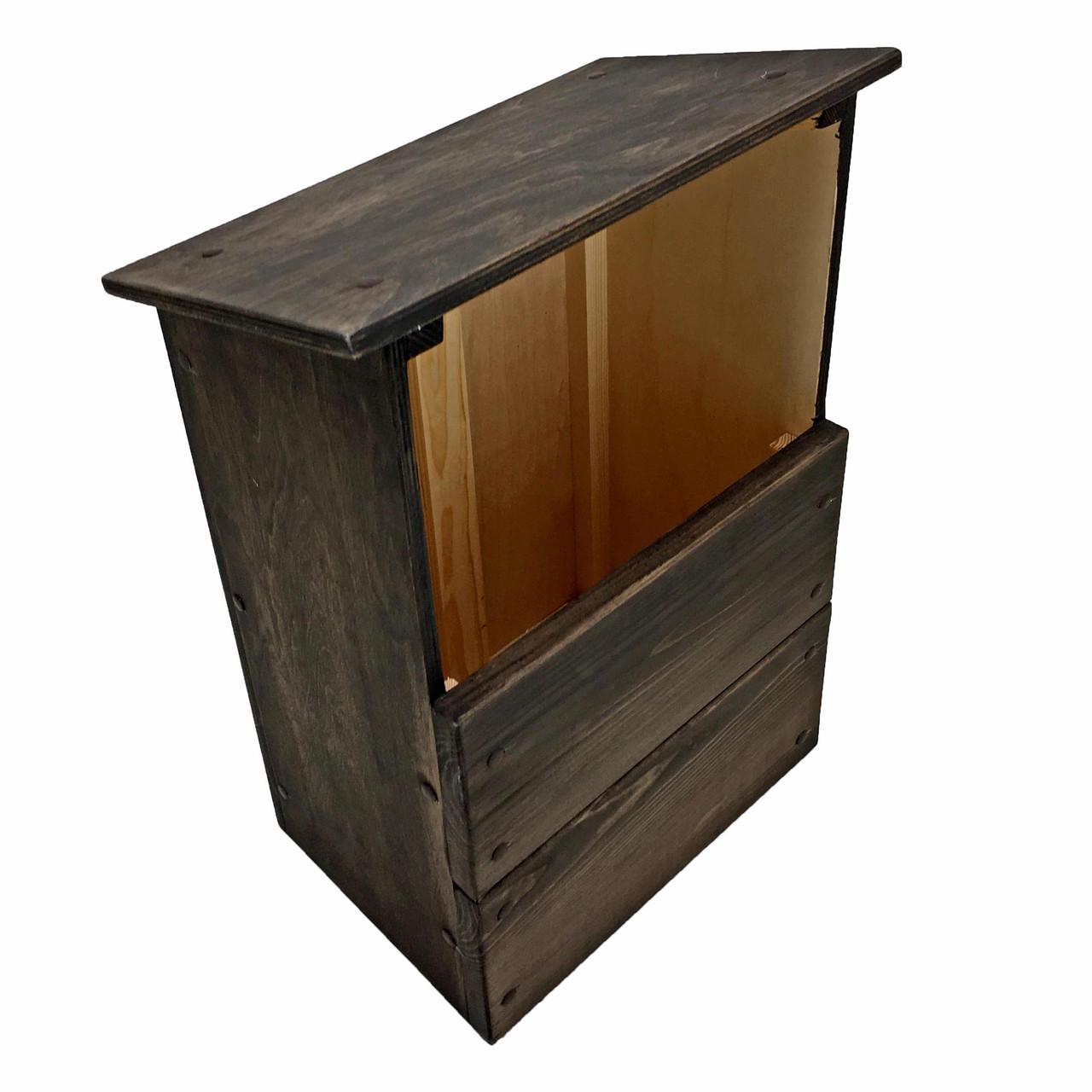 Будиночок для сови з дерева Артіс Мокко (ДСО-002510) - фото 6 Будиночок для сови з дерева Артіс Мокко (ДСО-002510) - фото 6