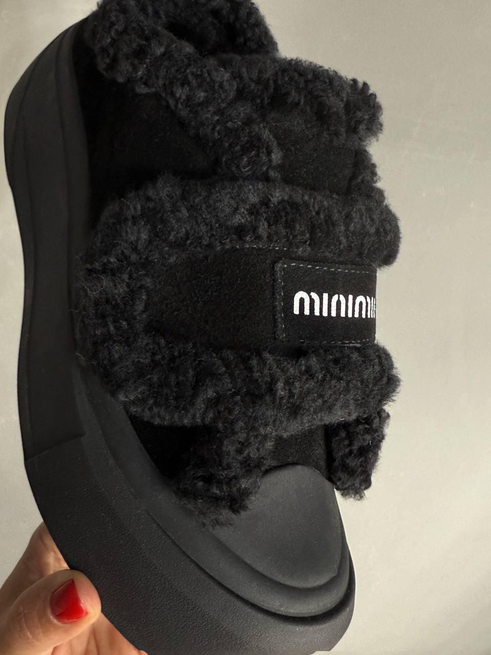 Кеди жіночі Hengji 15-1 з хутром та опушкою на липучці р. 36 Чорний (5309) - фото 3 Кеди жіночі Hengji 15-1 з хутром та опушкою на липучці р. 36 Чорний (5309) - фото 3
