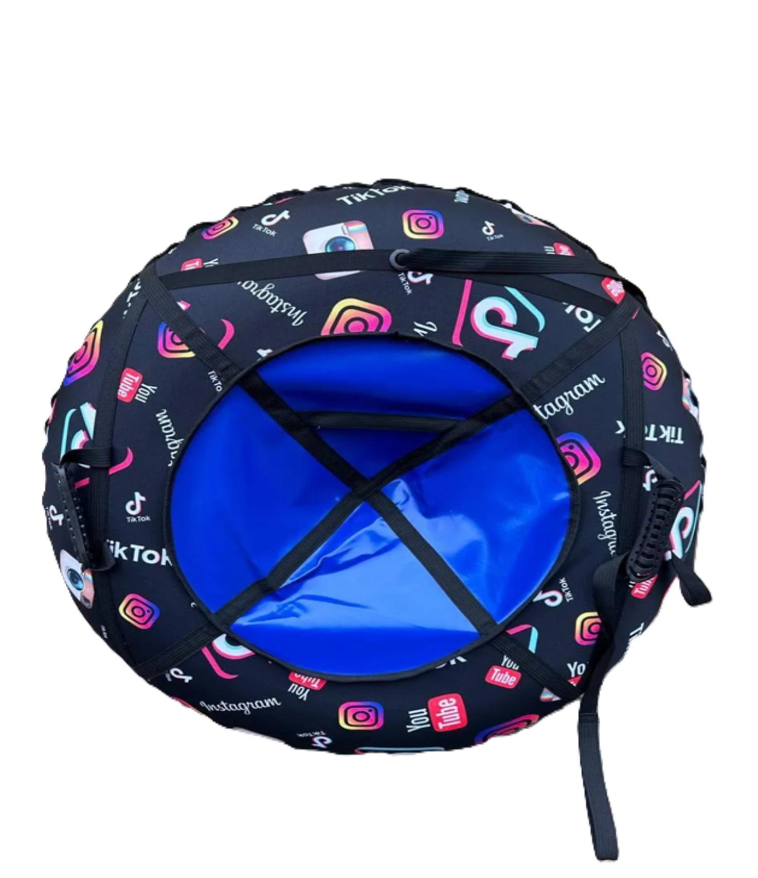 Тюбінг надувний TikTok з камерою 100 см (ABC2/) Тюбінг надувний TikTok з камерою 100 см (ABC2/)