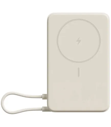Батарея портативная Magnetic&Wireless BHR08PBGL 10000mAh 33W Beige
