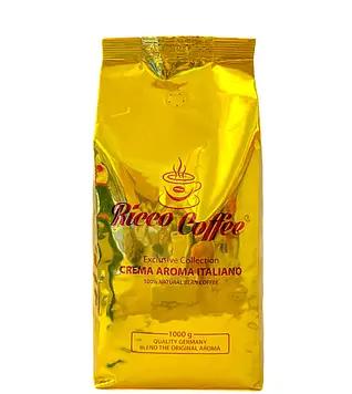 Кофе в зернах Ricco Crema Aroma Italiana 80/20% 1 кг (21172867) - фото 2 Кофе в зернах Ricco Crema Aroma Italiana 80/20% 1 кг (21172867) - фото 2