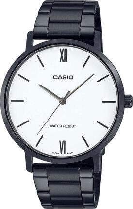 Наручные часы мужские Casio MTP-VT01B-7B d 40 мм Черный
