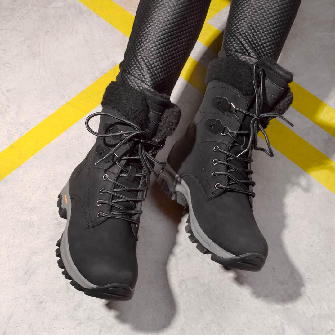 Ботинки женские зимние на меху спортивные 325124 р. 37 24,5 см