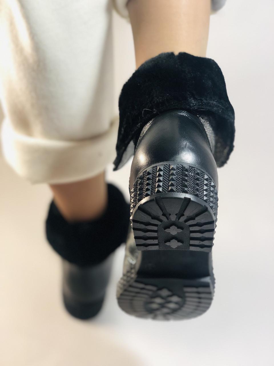 Ботинки женские зимние Trio р. 36 23.5 см Серебристый (2381) - фото 4