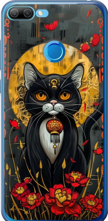 Чехол на Huawei Honor 9i China Cat (6134u-1853-42517) Чехол на Huawei Honor 9i China Cat (6134u-1853-42517)