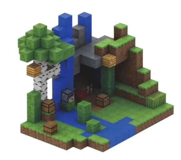 Конструктор магнитный майнкрафт Magnetic Cube водопад в джунглях 300 дет. (10377) Конструктор магнитный майнкрафт Magnetic Cube водопад в джунглях 300 дет. (10377)