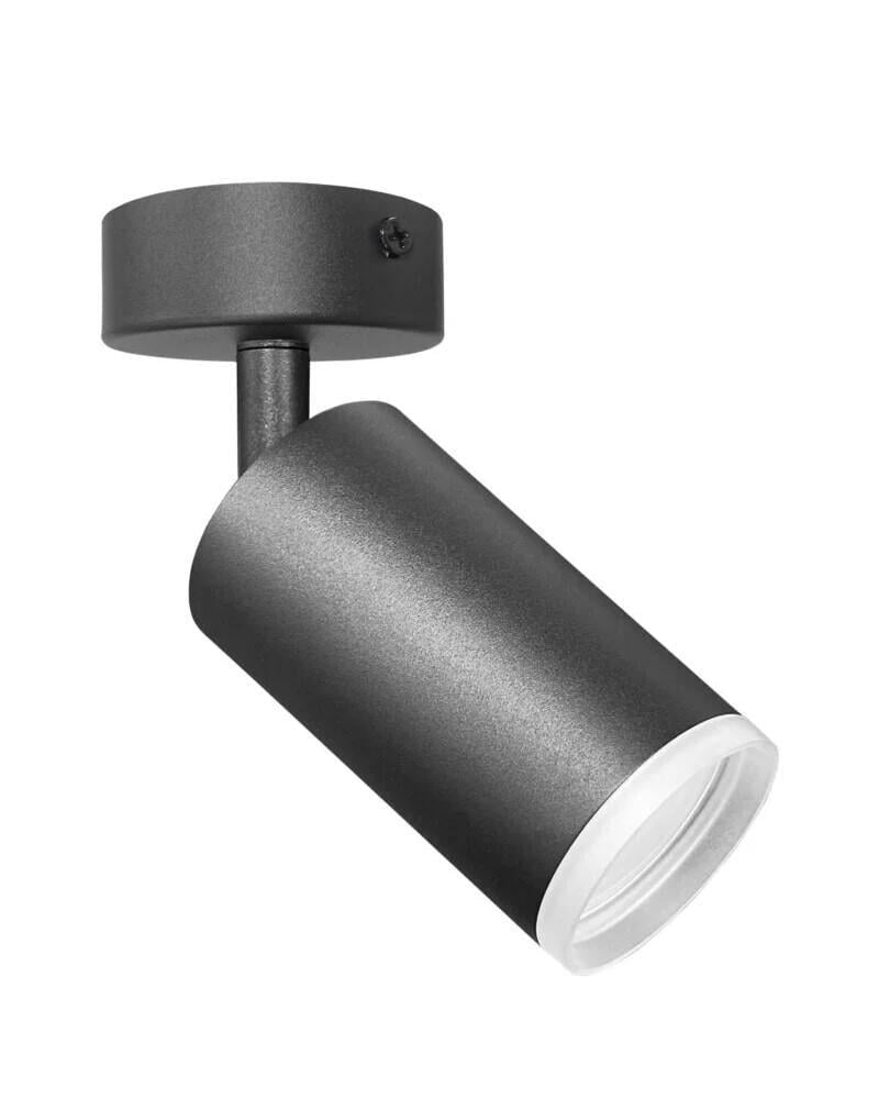 Спот Polux 327697 London GU10 1x10W IP20 Черный (36562707)