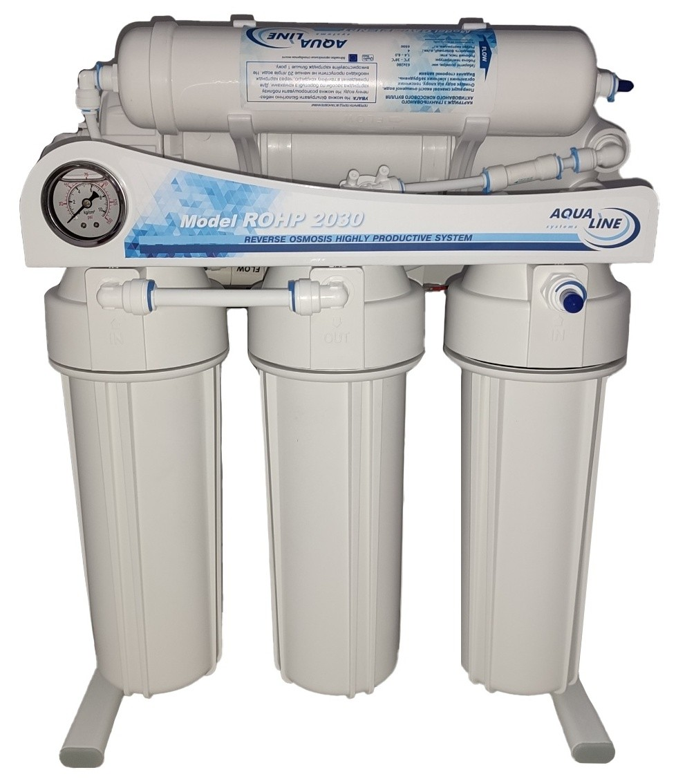 Фильтр для питьевой воды обратного осмоса Aqualine RO-500 (ROHP 2030 P800)