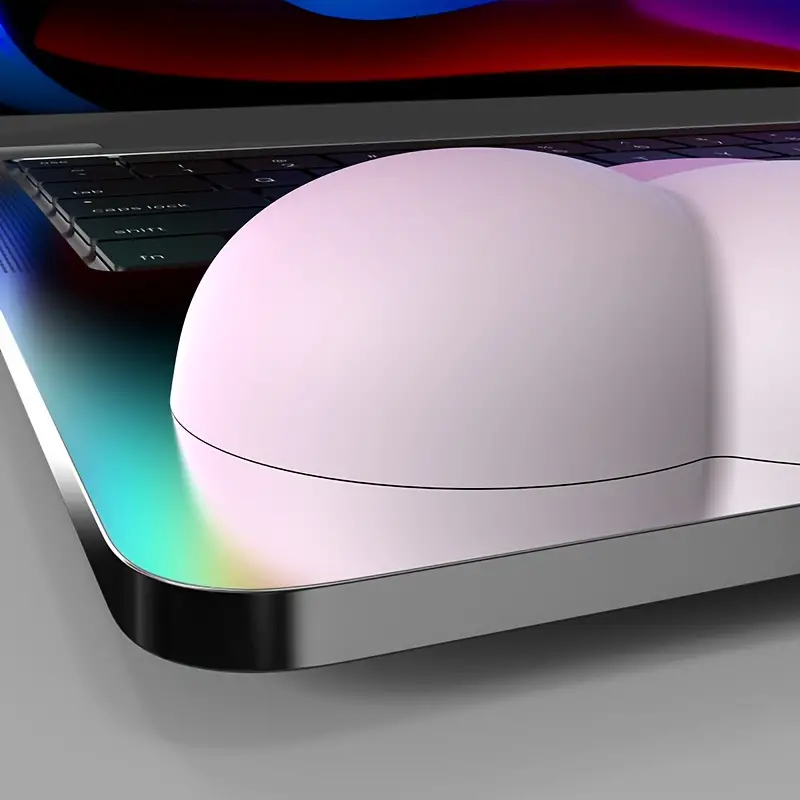 Подставка под запястье для мышки Bubbles Голубой - фото 8