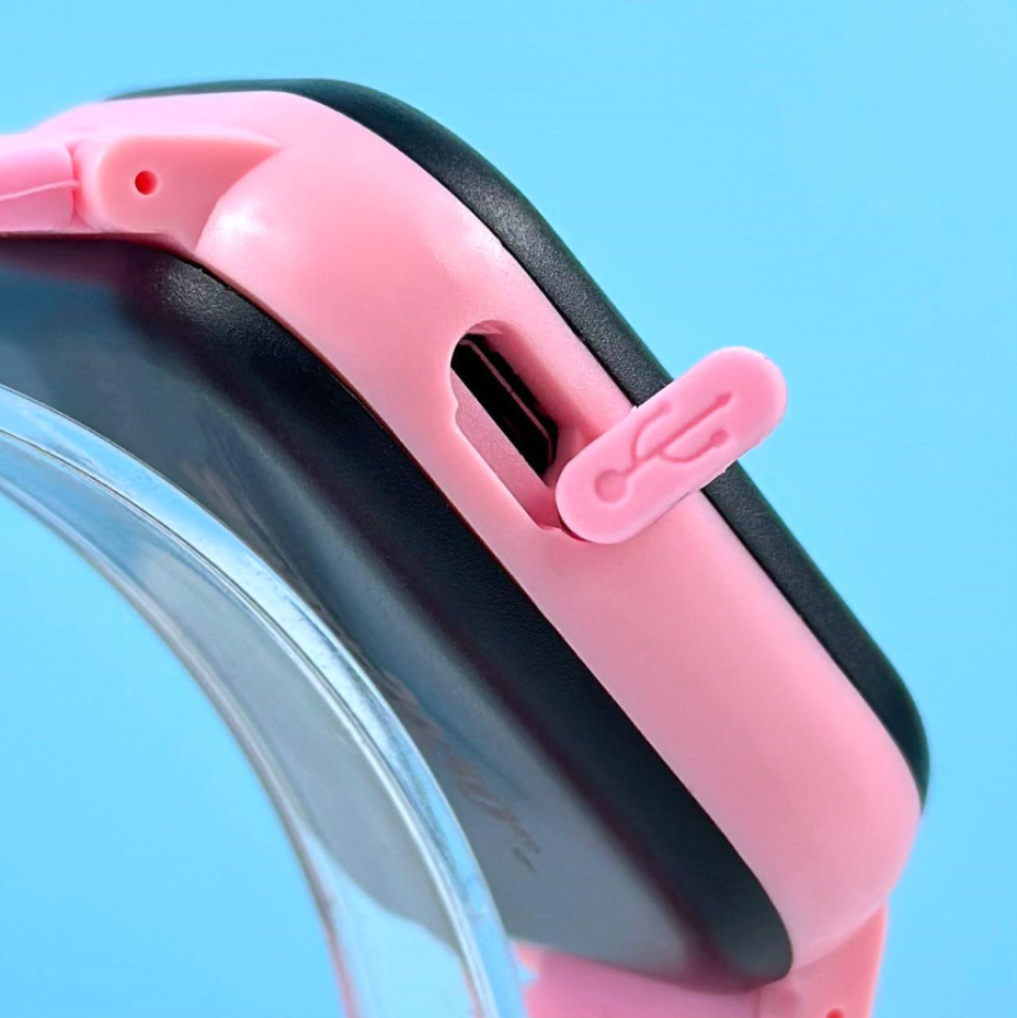 Смарт часы-телефон детские C005 с камерой GPS SIM-карта Pink (18331) - фото 3