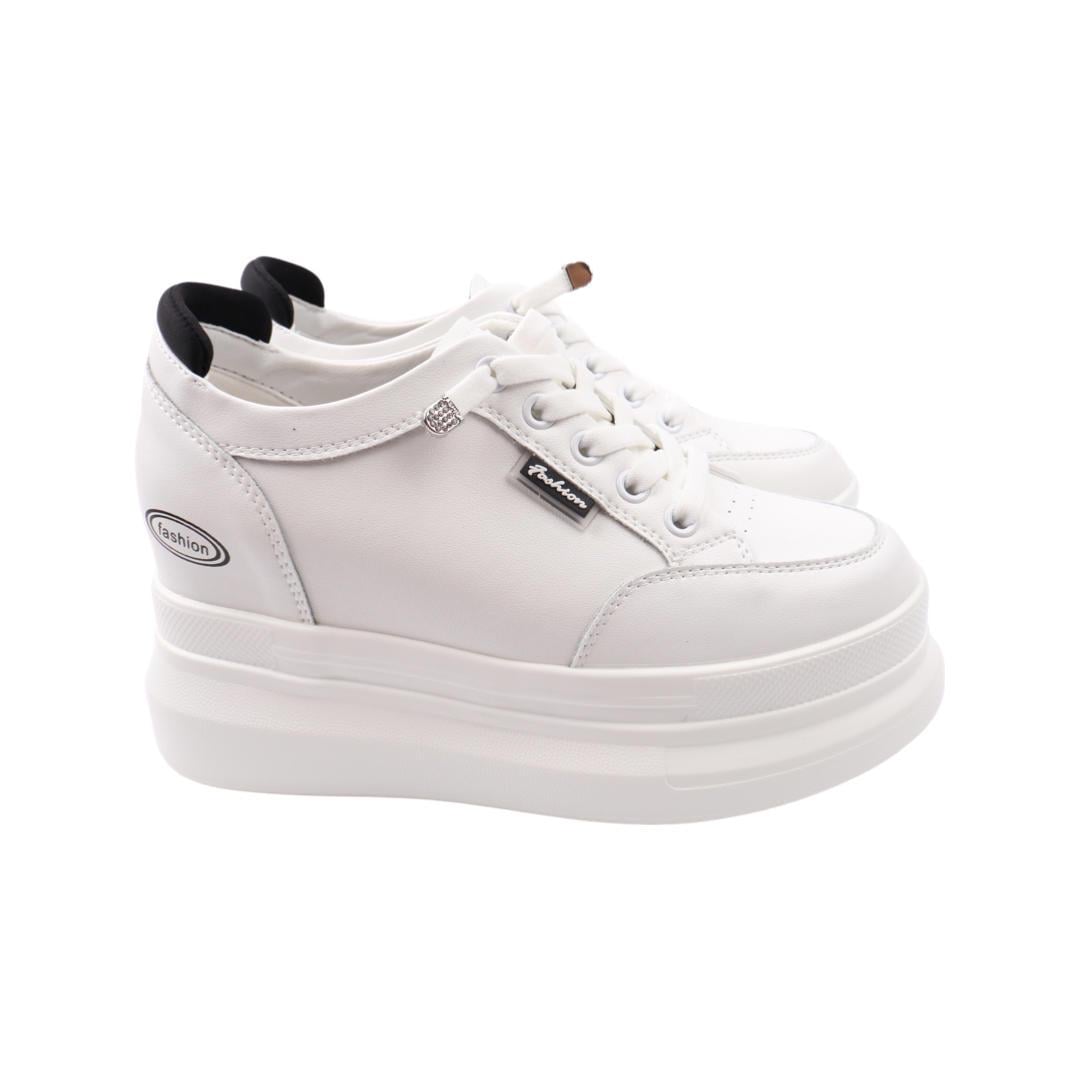 Кеды женские Farinni из кожи Белый (253-22DTC 40)