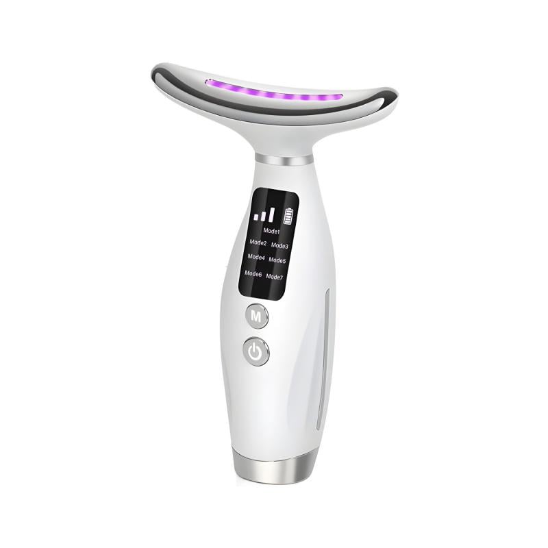 Электромассажер для лица Neck Beauty Device USB с LED-дисплеем аккумуляторный 7 режимов (32145307)