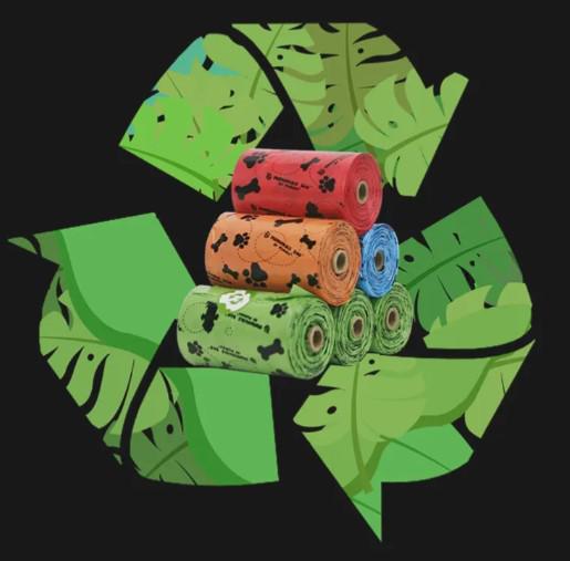 Пакеты для уборки за животными биоразлагаемые 288 пакета 16 рулона - фото 3