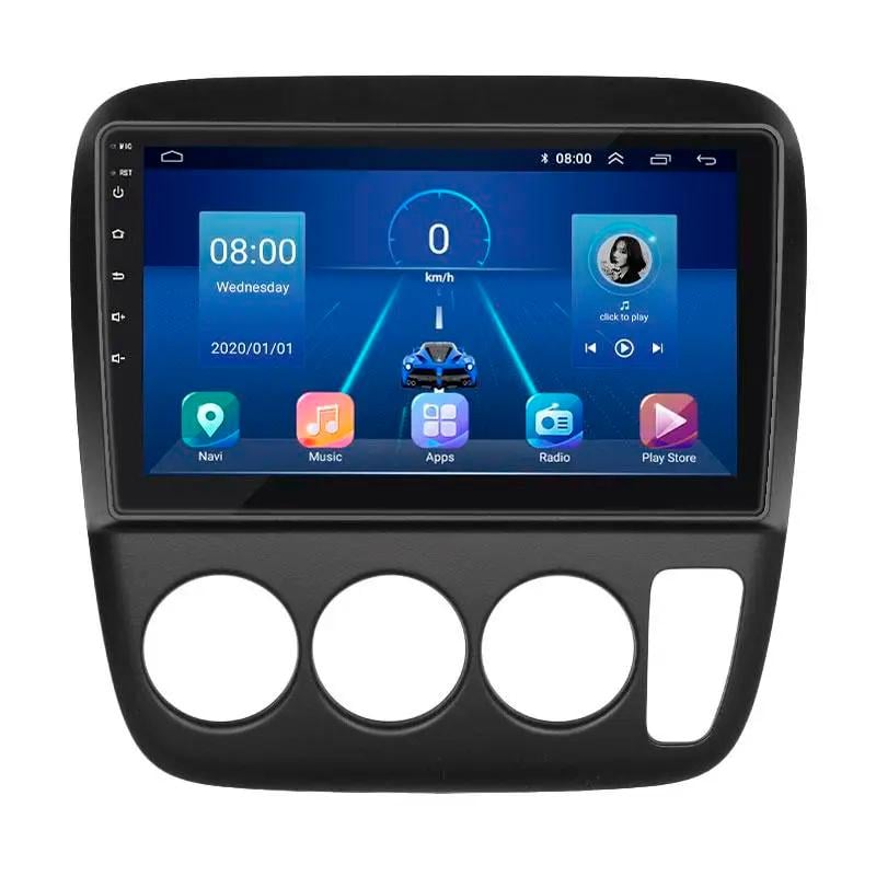 Автомагнитола штатная Lesko Top для Honda CR-V I рестайлинг 1999-2001 г. 4G/Wi-Fi/GPS 6/128 GB 9" (10906-61000)