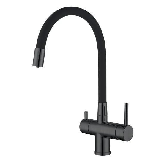 Смеситель для кухни KOER KB-72002-07 с выходом для питьевой воды (KR5003)