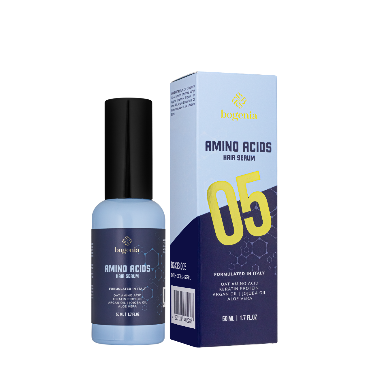 Сироватка для волосся Bogenia Amino Acid з амінокислотами 50 мл (BG433 005)
