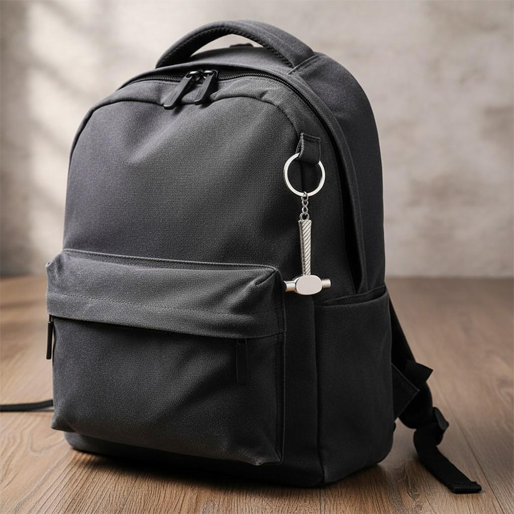 Брелок для ключей инструмент Молоток металлический Серебристый (99_19_0_4С) - фото 5 Брелок для ключей инструмент Молоток металлический Серебристый (99_19_0_4С) - фото 5