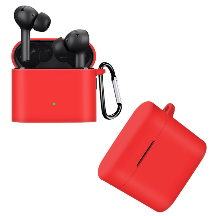 Чохол-накладка DK Silicone Candy Friendly з карабіном для Xiaomi Mi Air 2 Pro Red - фото 2