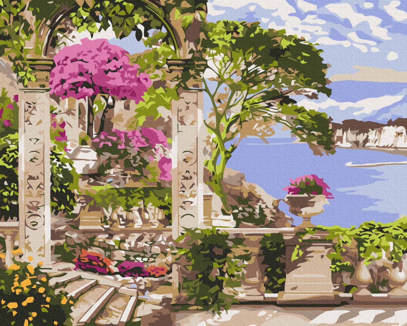 Картина по номерам Brushme Цветы в саду 40x50 см (BS53743)