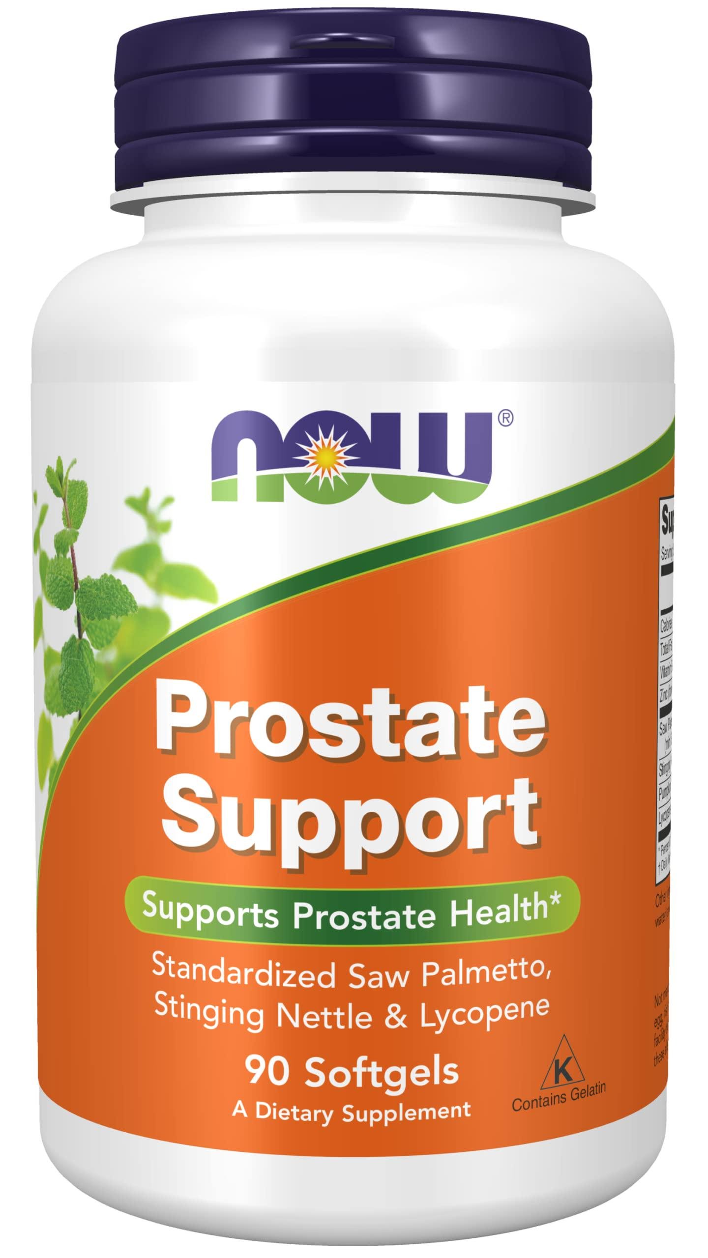 Добавка Now Prostate Support підтримка простати 90 softgels