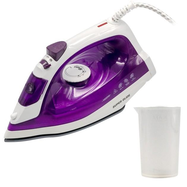 Утюг паровой для одежды Утюг Rovel RL22-С магазинная подошва и антипригарное покрытие 1600 Вт (ML-04659) - фото 3