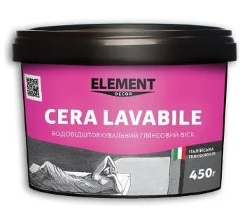 Воск глянцевый для венецианских штукатурок Element Cera lavabile 450 г