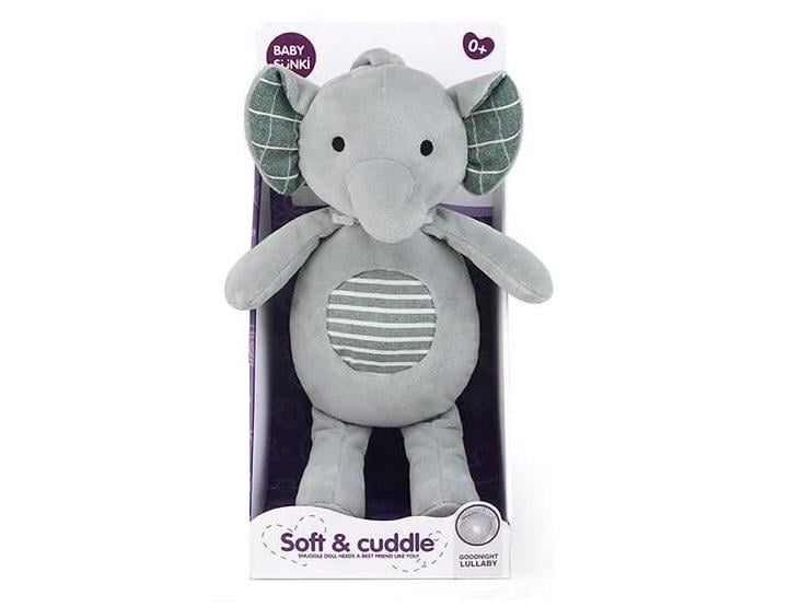 Нічник Baby Sunci Слоник колискові/підсвічування Gray (138997)