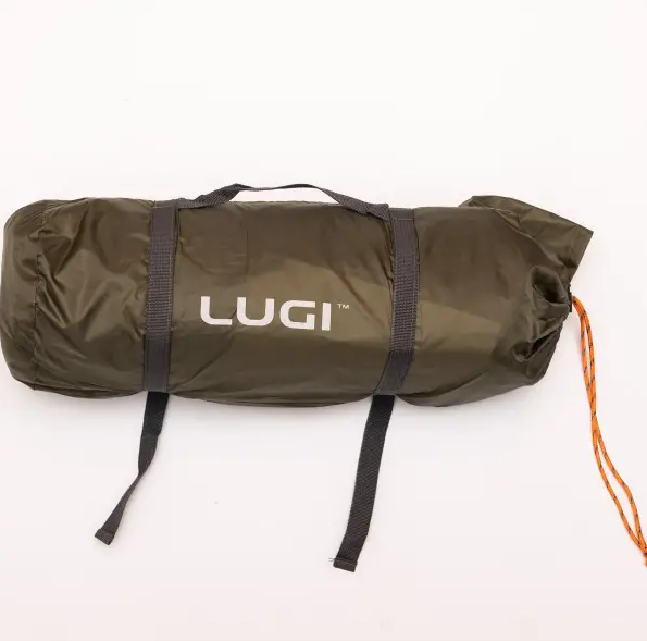 Палатка туристическая двухместная ветрозащитная 210х160х120 см Зеленый (LU-017) - фото 22