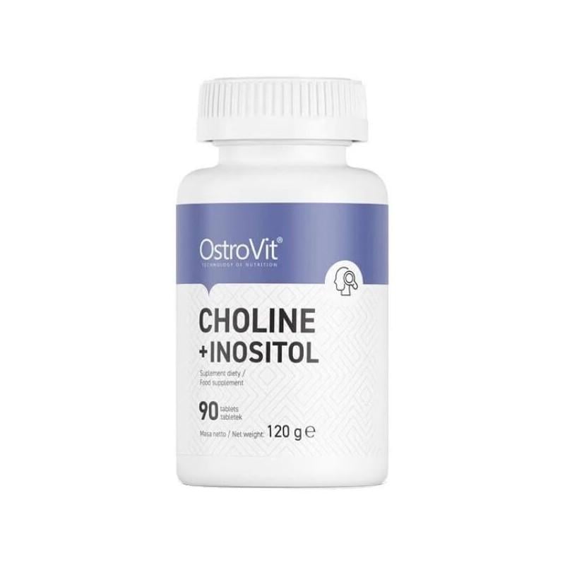 Холін Ostrovit Choline Inositol 90 таблеток - фото 1