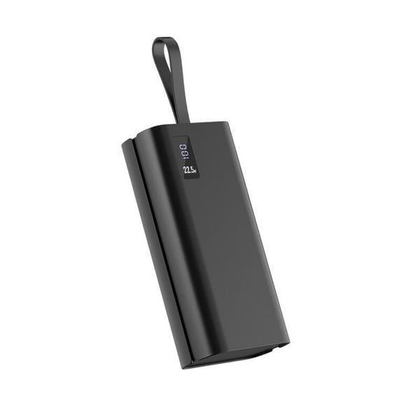 Повербанк Aspor A337 30000 mAh Fast Charge 2USB/Type-C/Micro/22,5W Черный