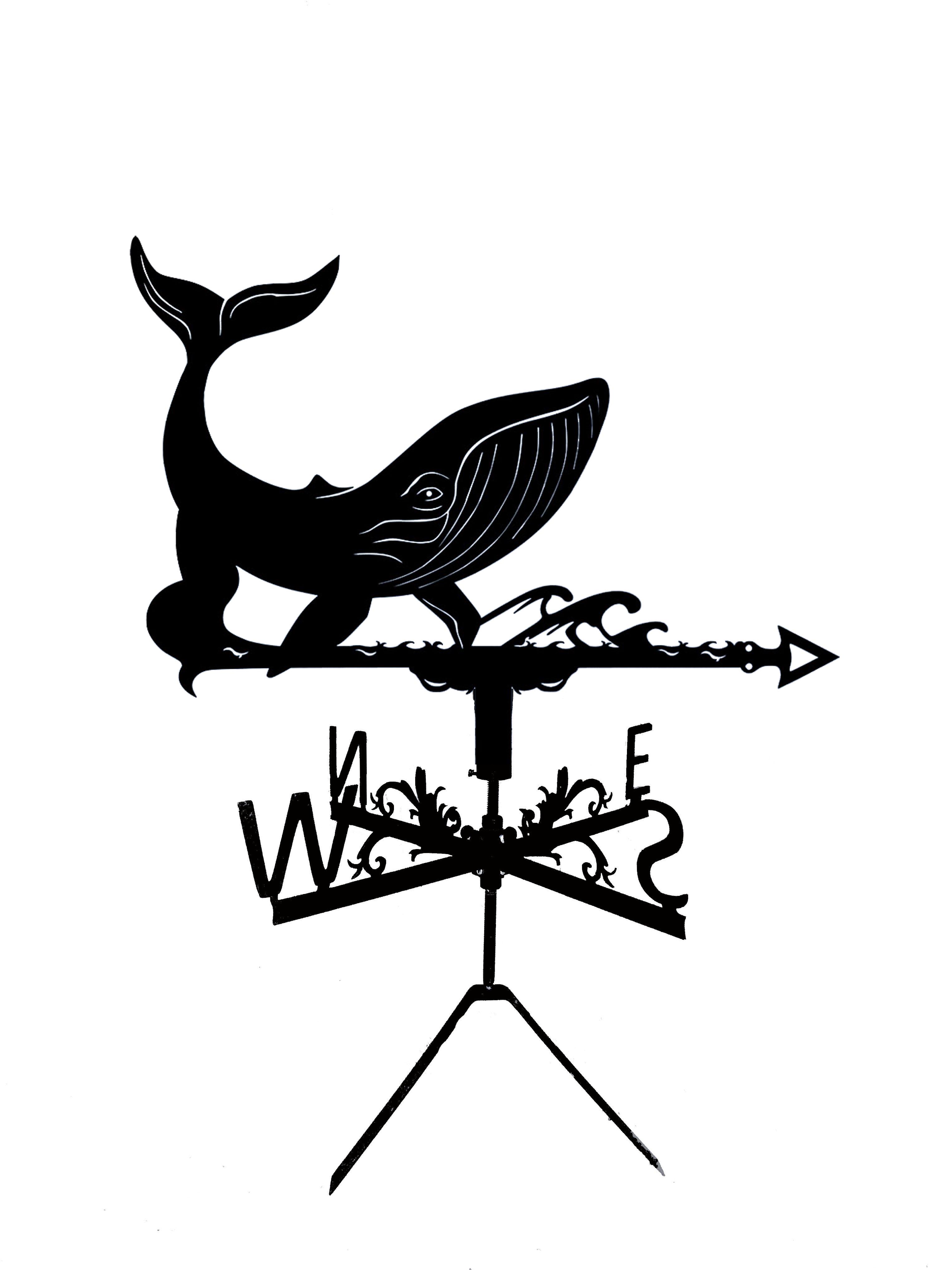 Флюгер на беседку/колодец Кит (27415104)