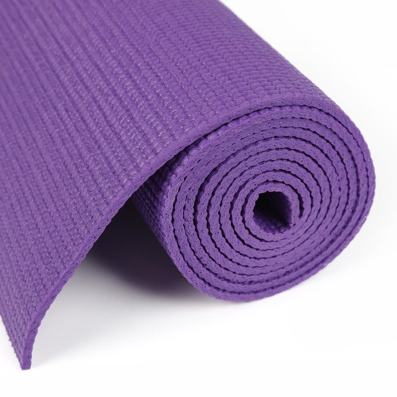 Коврик для фитнеса и йоги Gemini PVCY-4PUR PVC Pro 1830х610х4 мм (2186115856) - фото 3 Коврик для фитнеса и йоги Gemini PVCY-4PUR PVC Pro 1830х610х4 мм (2186115856) - фото 3