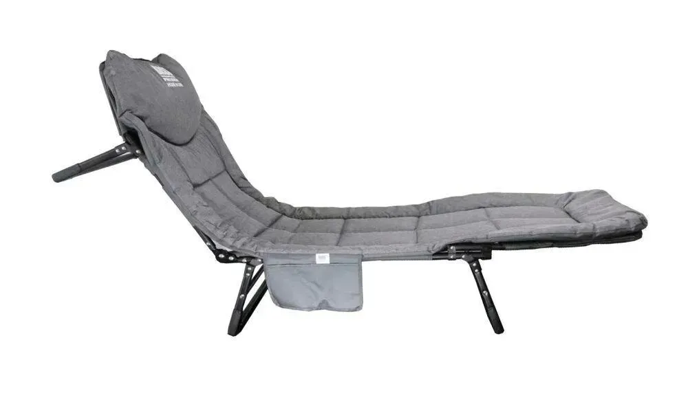 Розкладачка з регулюванням Bass Polska BH 31005 з матрацом 200х64х30 см Сірий - фото 4 Розкладачка з регулюванням Bass Polska BH 31005 з матрацом 200х64х30 см Сірий - фото 4