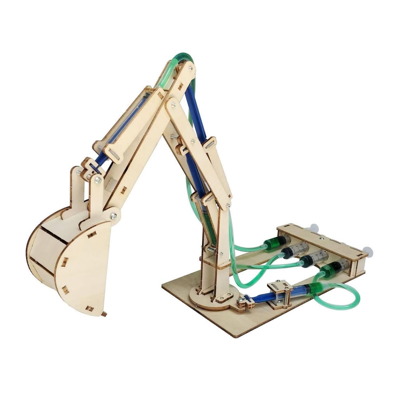 Конструктор деревянный Hudraulic Excavator CH2053