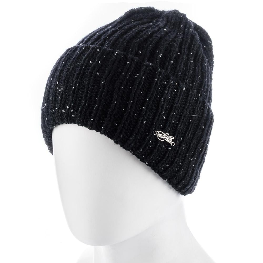 Шапка Atrics WH848 с двойным отворотом на флисовой подкладке Черный