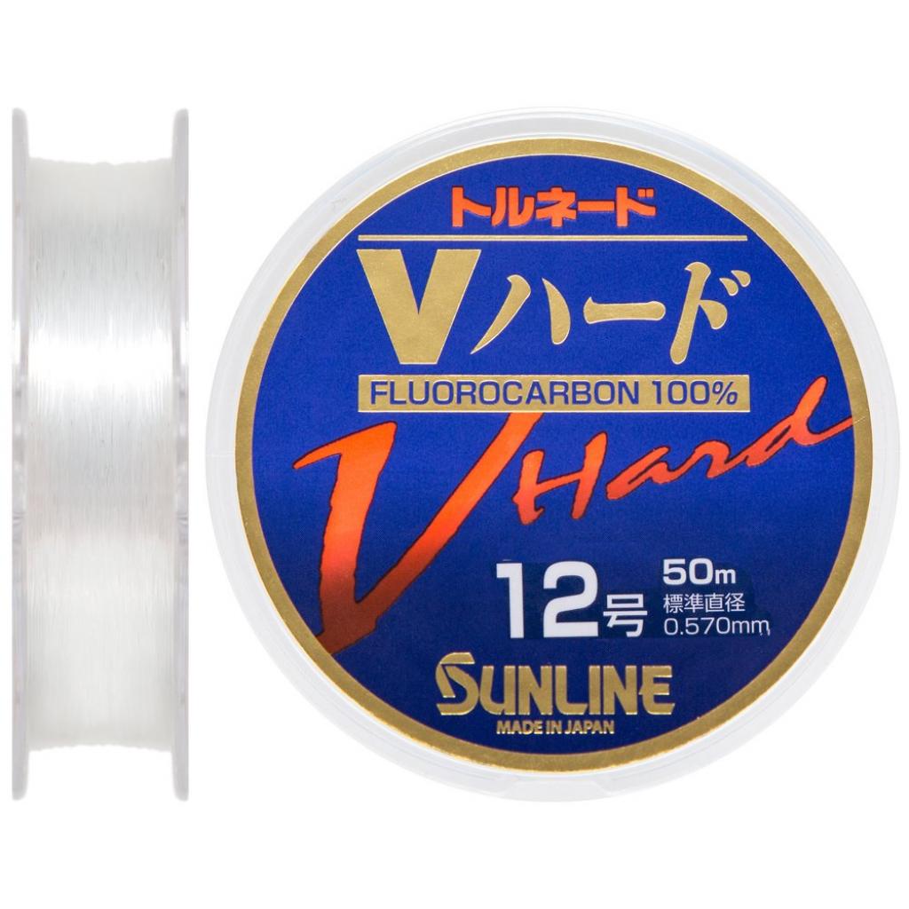 Флюорокарбон Sunline FC Tornado V Hard HG 50 м 0,235 мм 4 кг 9lb