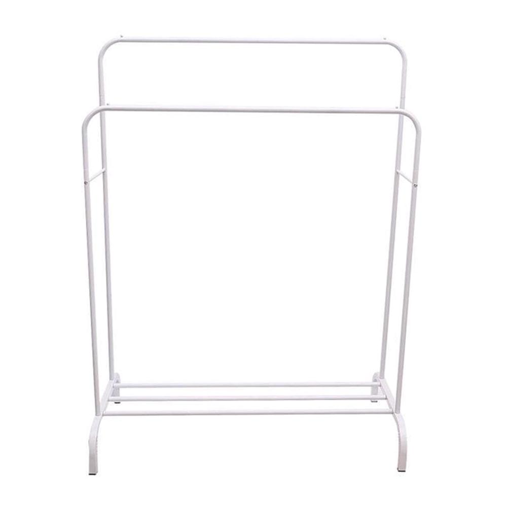 Стойка для одежды и обуви Clothes Rack Double CR-01 двойная Белый (SS-01)