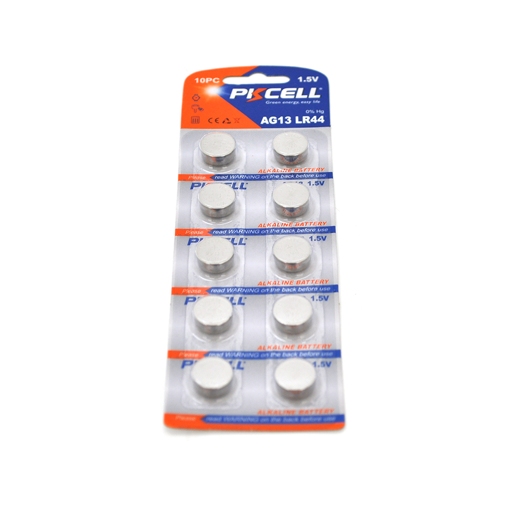Набор батареек щелочных PKCELL 1,5V AG13 10 шт. (26025809)