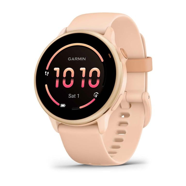 Смарт-годинник Garmin Vivoactive 6 Metallic Pink Dawn with Pink Dawn Band (010-02985-03/43)