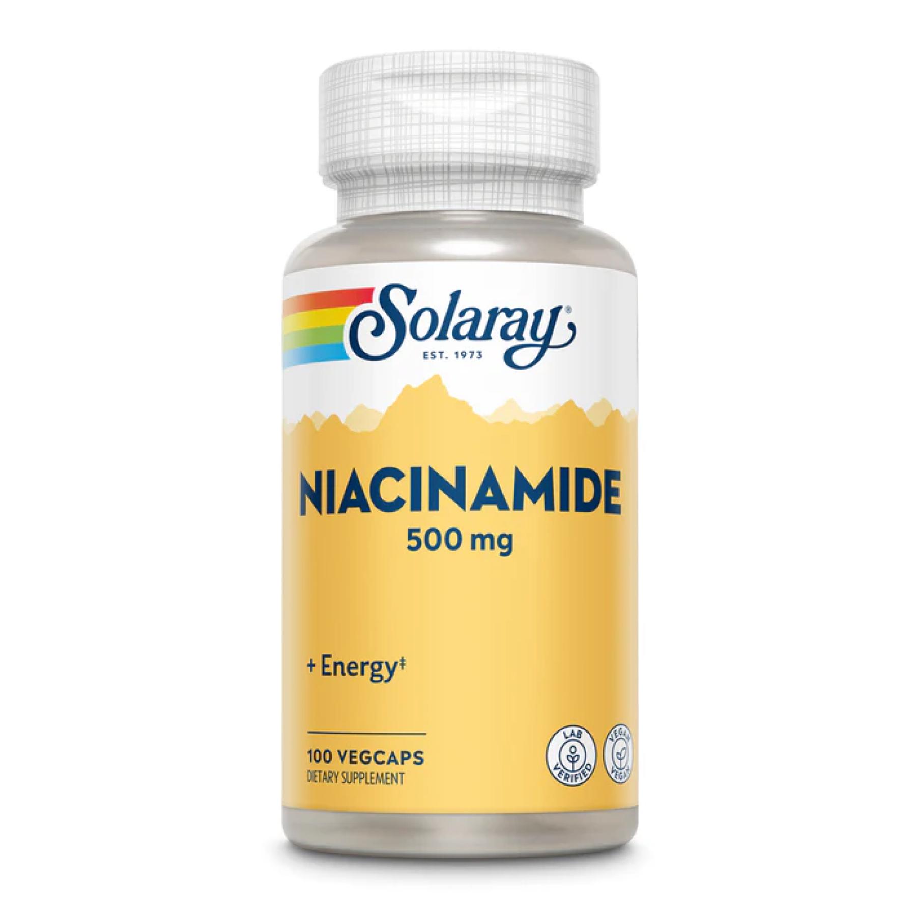 Натуральная добавка Niacinamide 500 mg 100 vcaps (2023-10-2133)