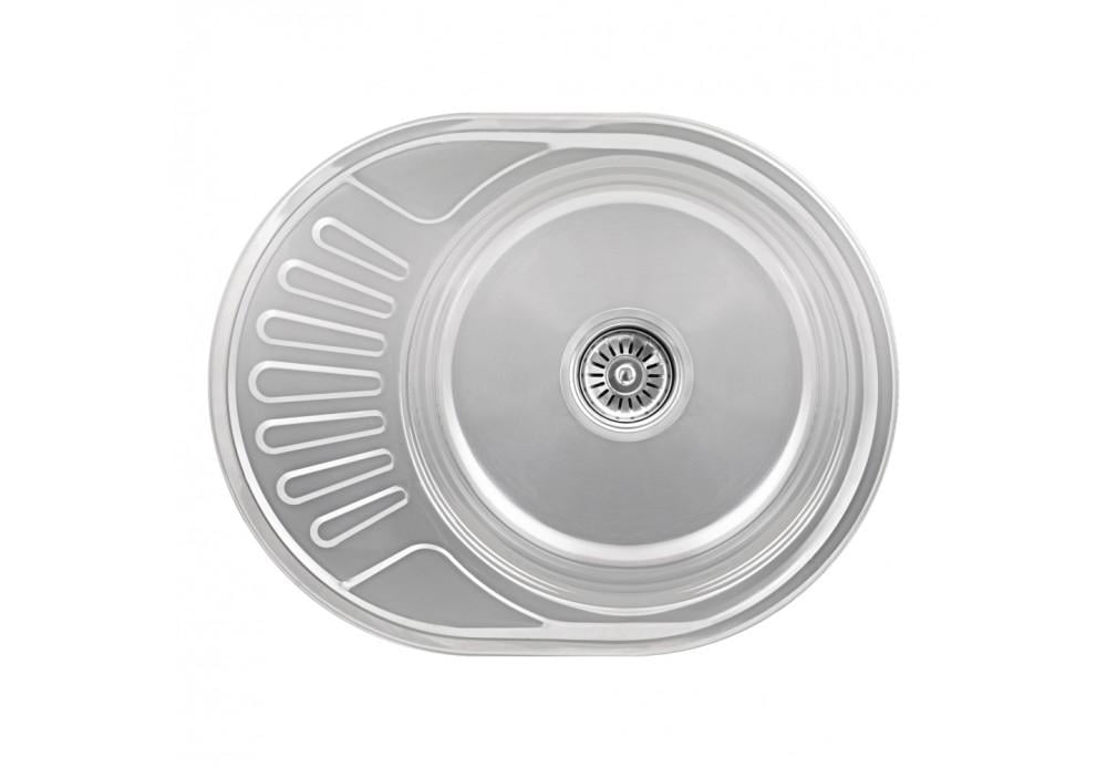 Кухонная мойка Lidz 5745 0,6 мм Polish (LIDZ5745POL06)