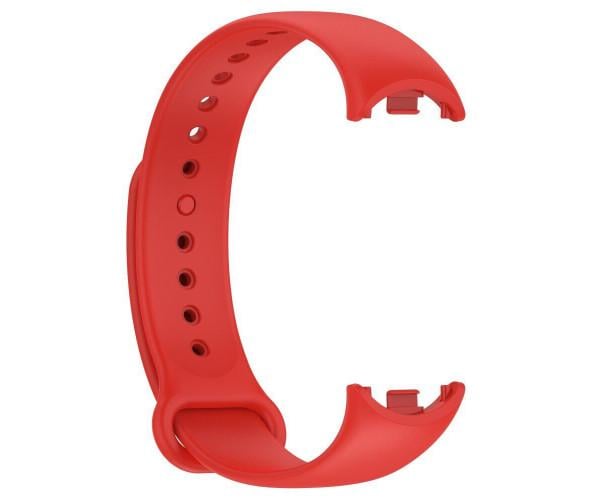 Ремешок Silicone для Xiaomi Smart Band 9 Красный - фото 1