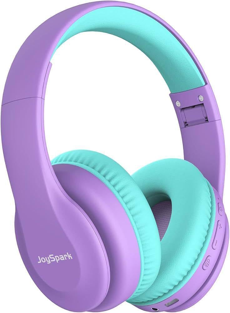 Навушники дитячі бездротові JoySpark Bluetooth 5.3 з обмеженням гучності Фіолетовий (34087484) Навушники дитячі бездротові JoySpark Bluetooth 5.3 з обмеженням гучності Фіолетовий (34087484)