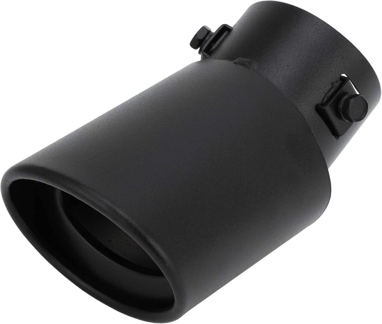 Наконечник изогнутый наклонный выхлопной трубы вход 1,2-2,4 дюйма выход 3,4 дюйма длина 5,1 дюйма