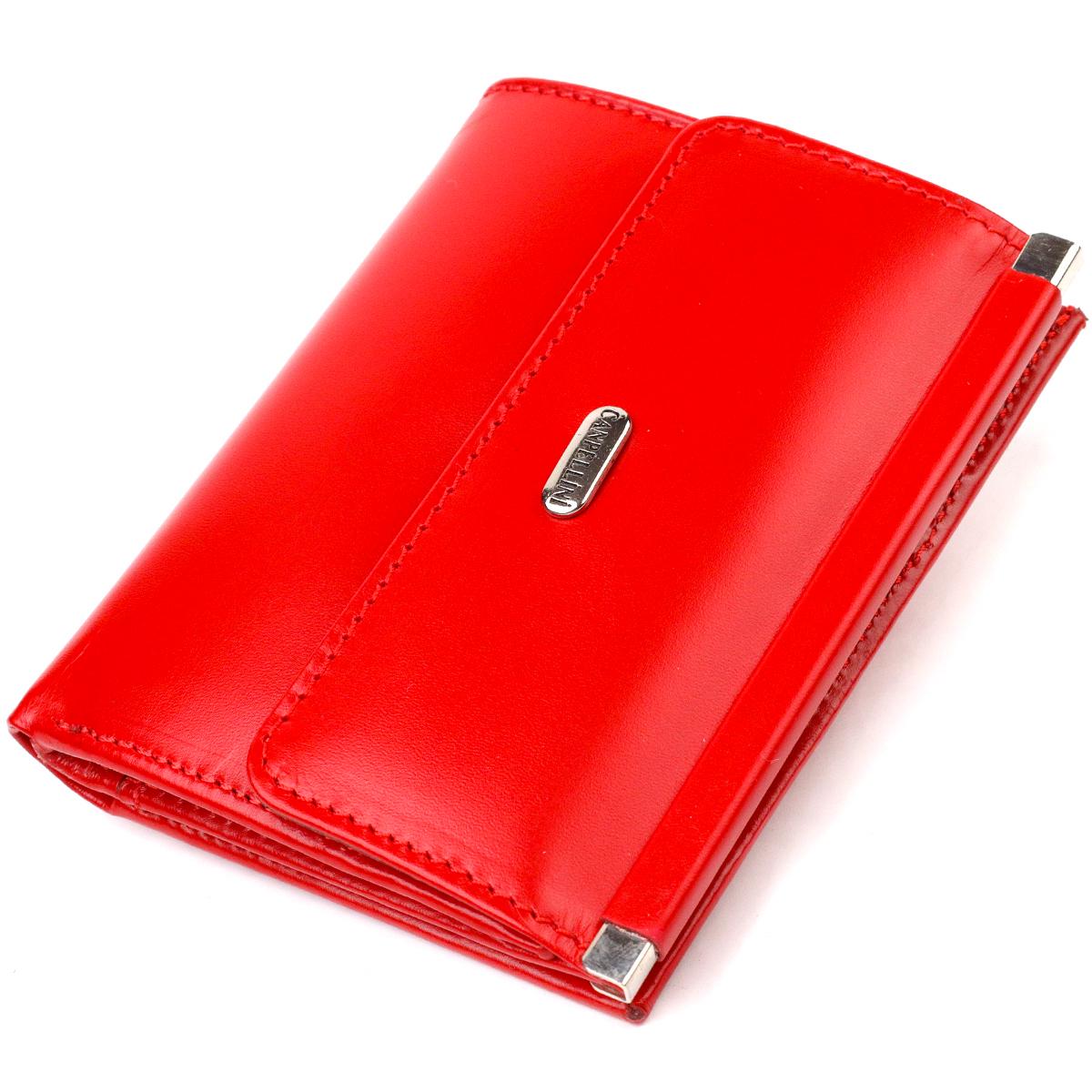 Кошелек женский кожаный Canpellini 21814 Красный (55593)