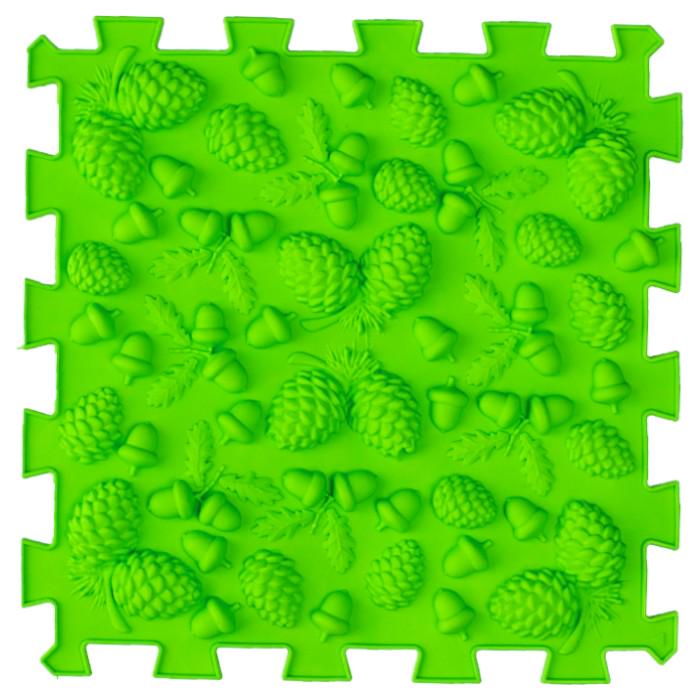 Розвиваючий килимок масажний Пазл Жолуді 1 елемент Салатовий (TU960011) - фото 1 Розвиваючий килимок масажний Пазл Жолуді 1 елемент Салатовий (TU960011) - фото 1