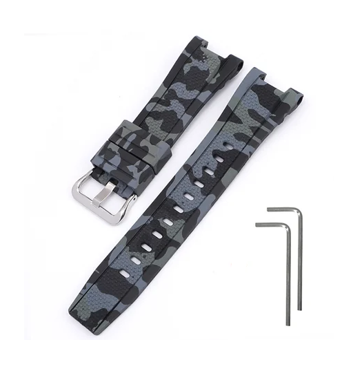 Ремінець для Casio G-Shock GST-W100G/W110/W130L/W300/W300G/S110/S100G/S300/S300G/S210B/B100/410G Cam (1051-0948)